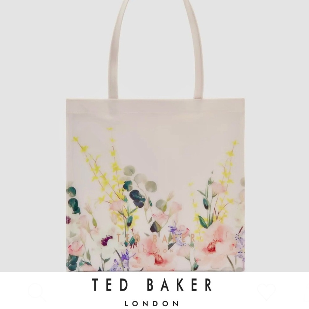 Ted Baker Albacon Floral Pink Tote NWOT